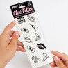 Secret Play - Ensemble De 10 Tatouages Temporaires Candy Collection